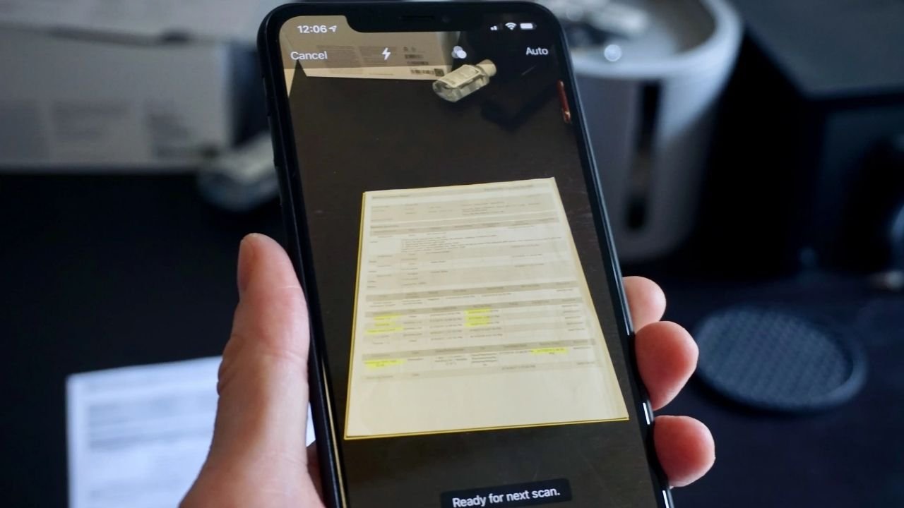 iPhone belge tarama nasıl yapılır